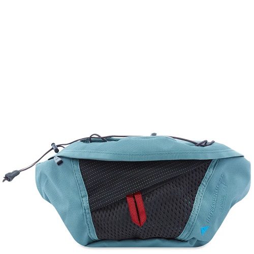 Mens Klättermusen Eldner Lumbar Hip Bag in Brush Green