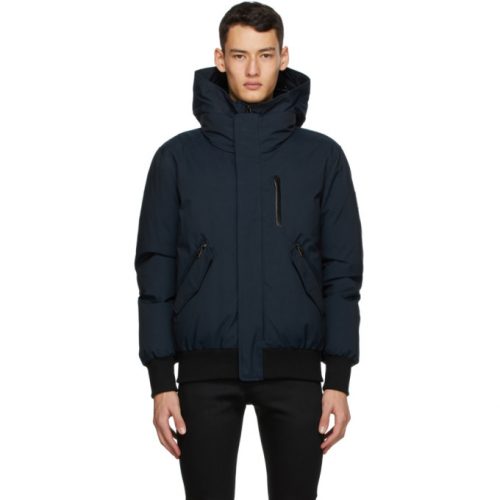 Mens Mackage Dixon-XR Jacket in Navy Down