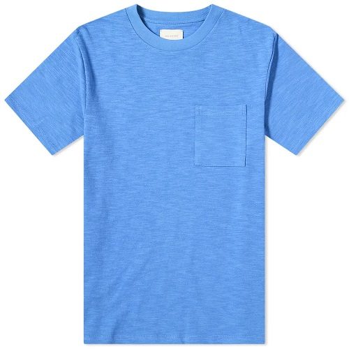 Mens Aime Leon Dore Slub Pocket T-Shirt in Sky Blue