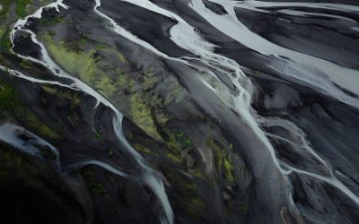 Glacial Rivers Kirkjubaejarklaustur Iceland Drone - Irregularities In The Landscape : Adventure Travel Photographer | SEIKK Magazine