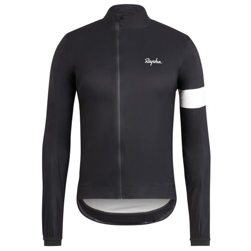 Mens Rapha Core Rain II Cycling Jacket or Top in Jet Black
